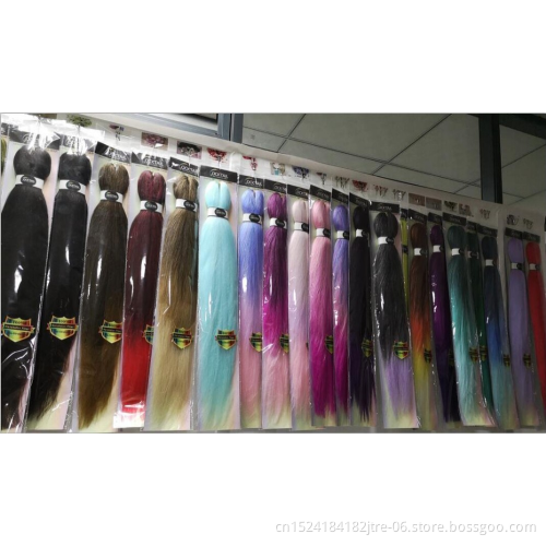 hot water setting  private label pre-stretched braiding hair 3 in 1 EZ braid hair